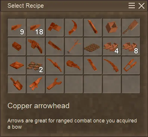 Simple Forge Arrows