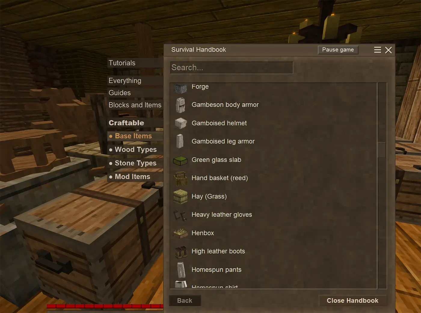 Show Craftable
