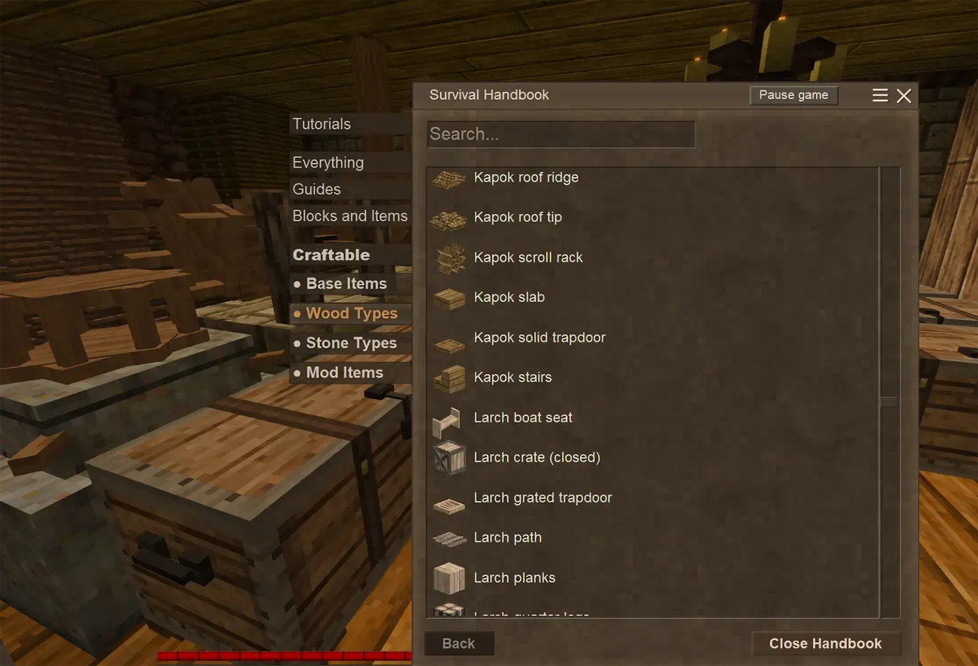 Show Craftable