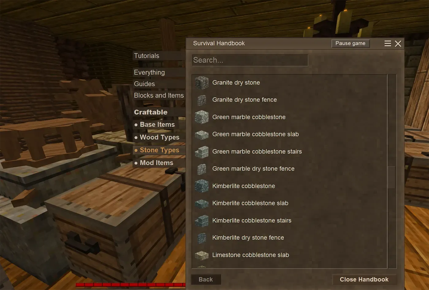 Show Craftable