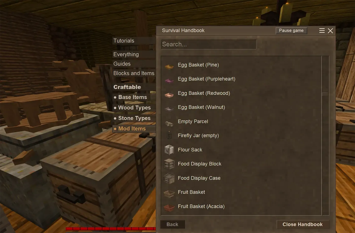 Show Craftable