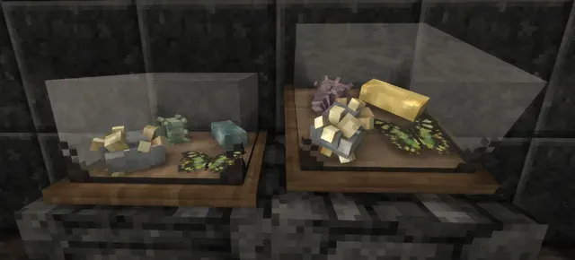 Slanted Display Cases