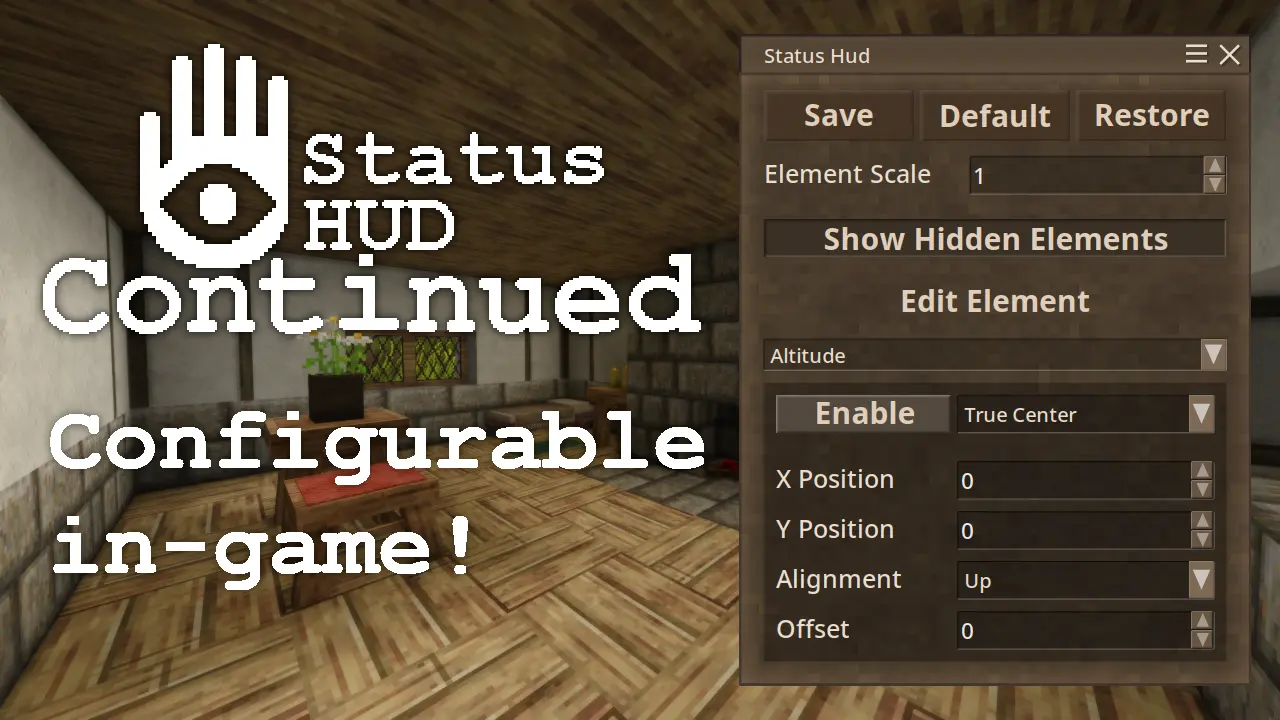 Status Hud Continued