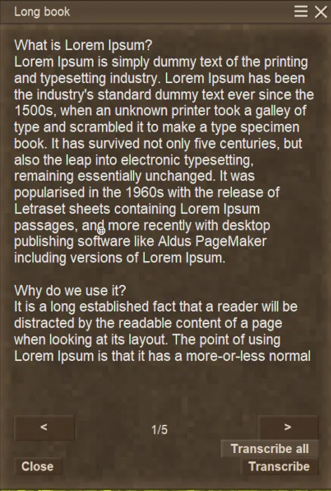 Transcribe Book To Book