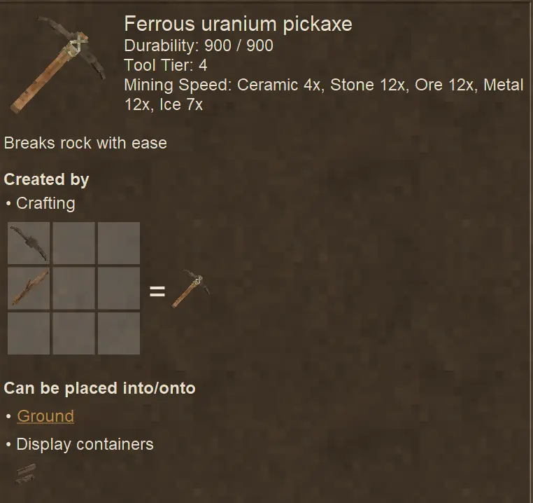 Uranium Expanded (Metals and Tools)