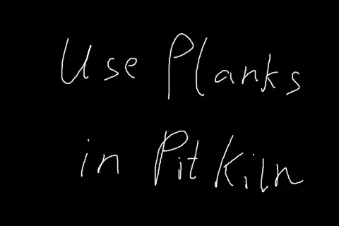 Use Planks In Pit Kiln [OBSOLETE]