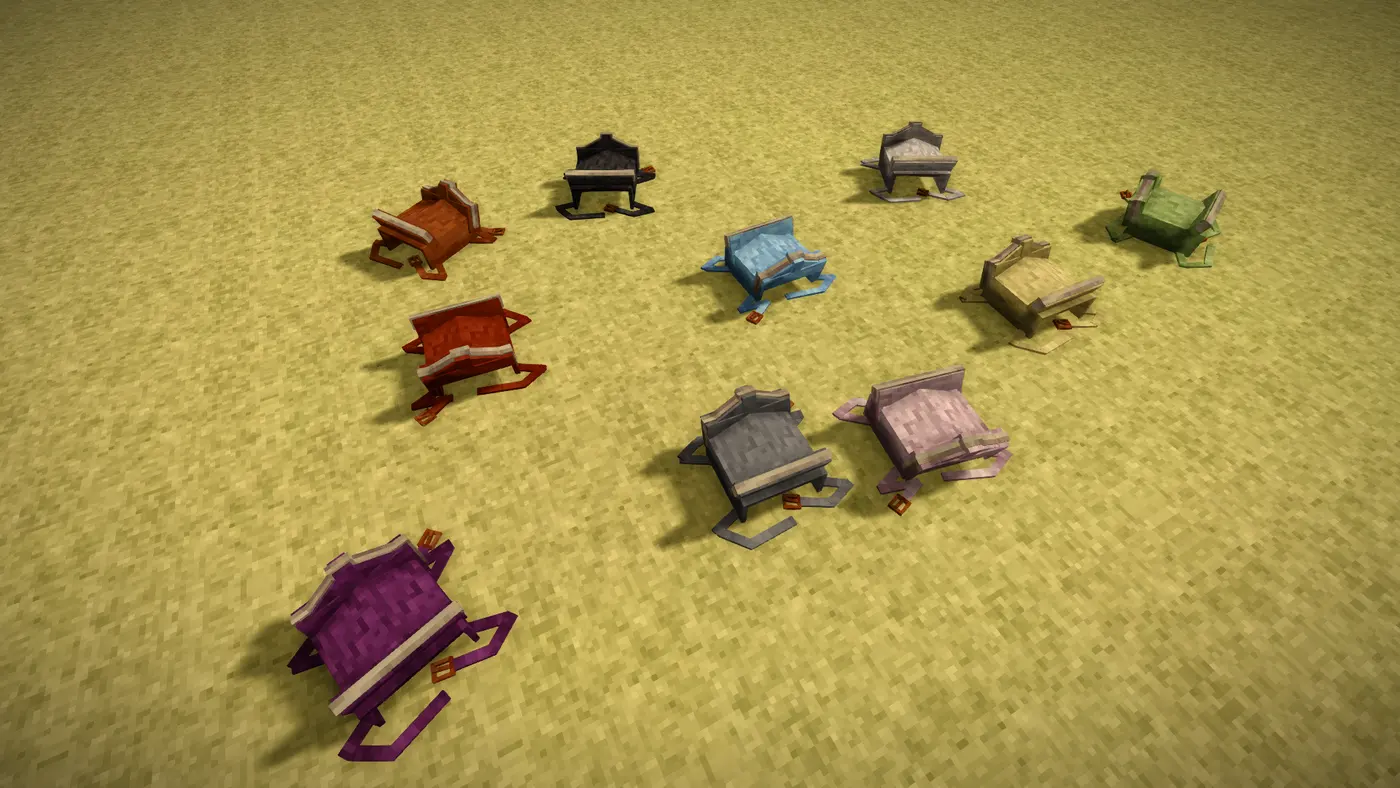 Vanilla Variants - Riding Equipment