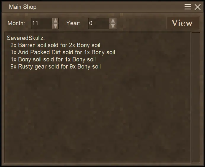 Vinconomy - A Vintage Story Economy Mod