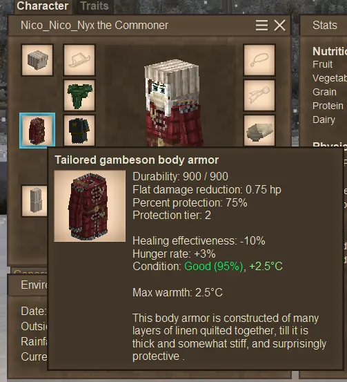 Warm Gambeson