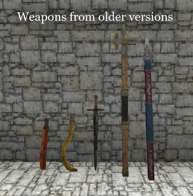 Weapon Pack Alpha - Rebalanced