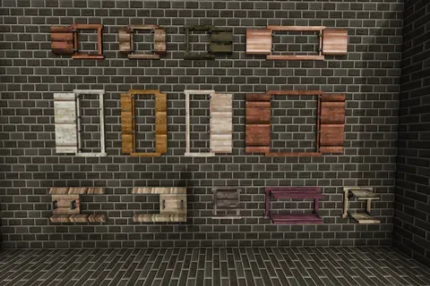 Sliding Wooden Shutters and More!