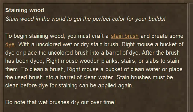 Wood Stain