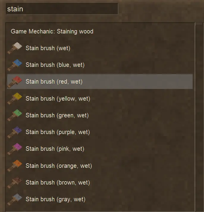Wood Stain